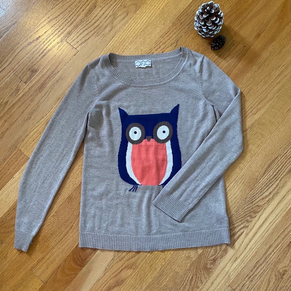Pink Rose Owl Sweater 🦉 - Picture 3 of 7